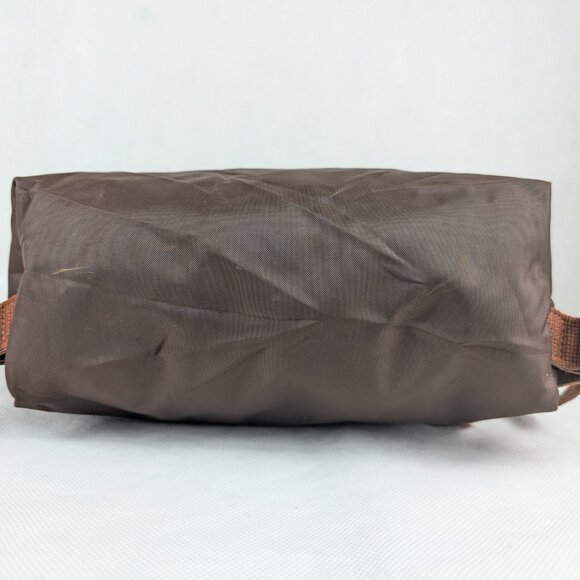 Original Longchamp Le Pliage Nylon Brown Backpack Made in China. - Picture 8 of 16
